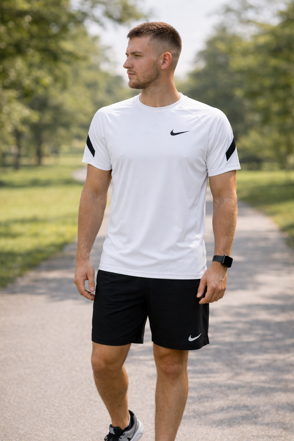 Camisa com faixa na manga